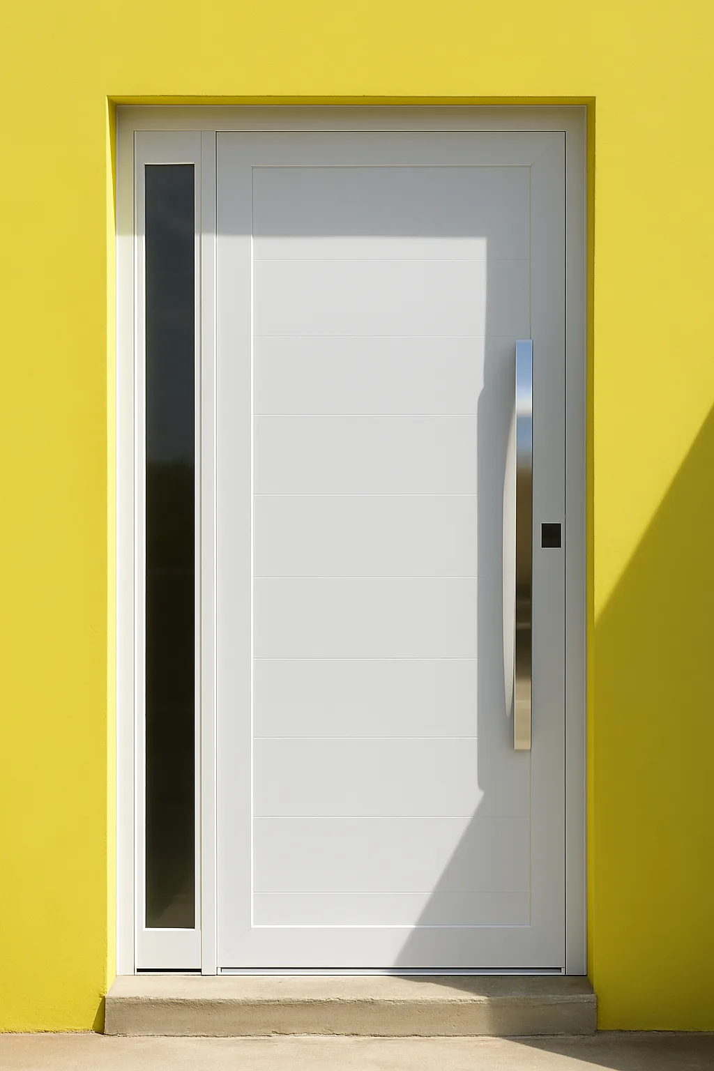 Janela de alumínio instalada em fachada residencial